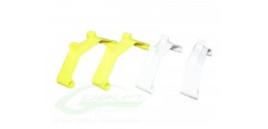 PLASTIC LANDING GEAR F3C  WHITE + YELLOW SET