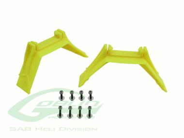 PLASTIC YELLOW LANDING GEAR  SUPP- G COMPET.