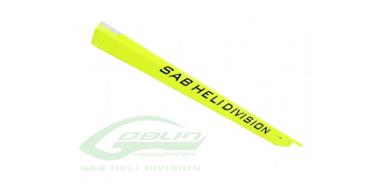 CARBON FIBER TAIL BOOM YELLOW - GOBLIN 420