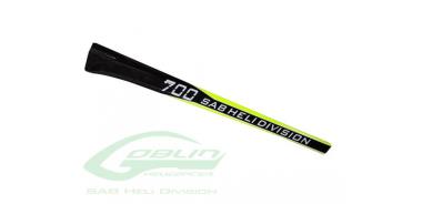 TAIL BOOM GOBLIN 700 YELLOW CARBON