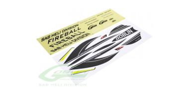 FIREBALL STICKER CARBON