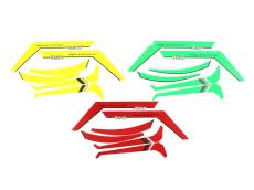 RAW STICKER YELLOW/RED/GREEN