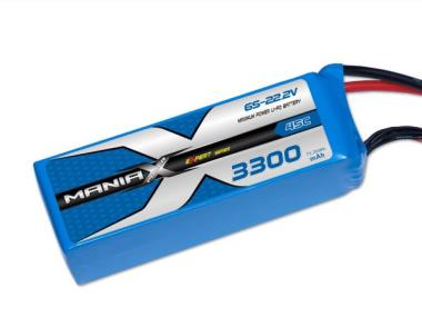 ManiaX LiPo 6S 3300mAh 22.2V eXpert 45C