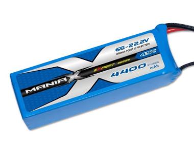 ManiaX LiPo 6S 4400mAh 22.2V eXpert 45C 