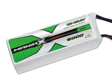 ManiaX LiPo 6S 5000mAh 22.2V ECO 30C 