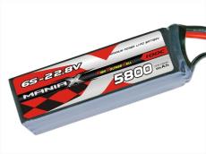 ManiaX HV LiPo 6S 5800mAh 22.8V High Voltage 100C