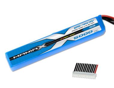 ManiaX LiPo Stick 12S 5000mAh 44,4V eXpert 45C 