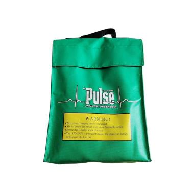 Pulse Green Lipo Safe Bag For 14S Stick Packs