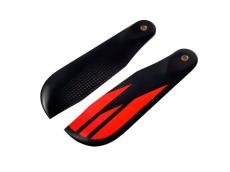 Silent Tail Blades 82 mm - Orange RAW 500